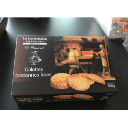 Galettes bretonnes Boite 500gr